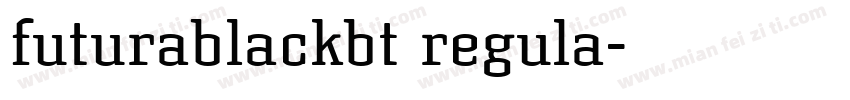 futurablackbt regula字体转换